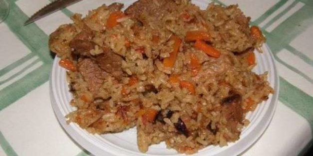 плов легкий