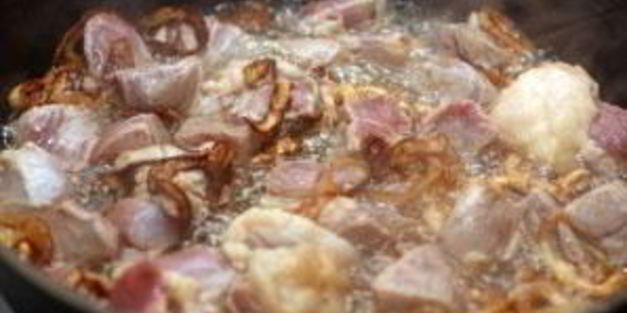 плов на сковороде