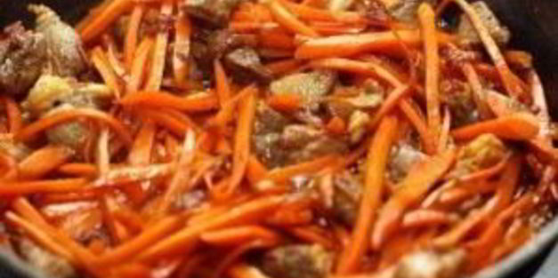 плов на сковороде