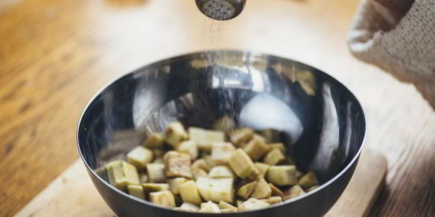 плов с баклажанами