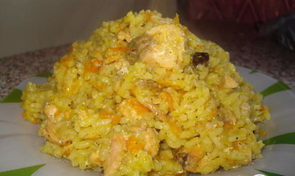 Рецепт плов с горбушей