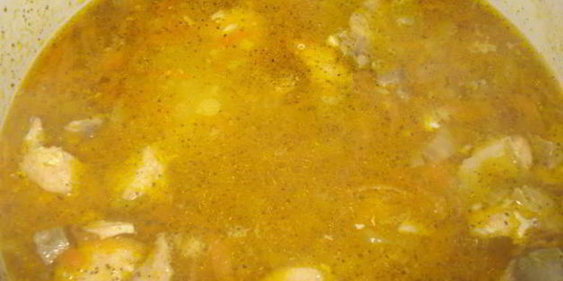 плов с горбушей