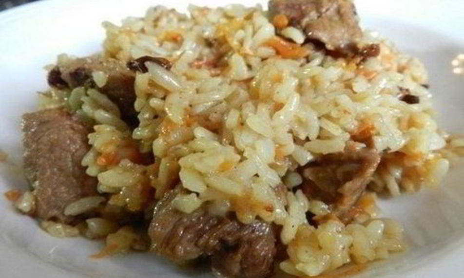 Рецепт плов с говядиной по-узбекски в казане