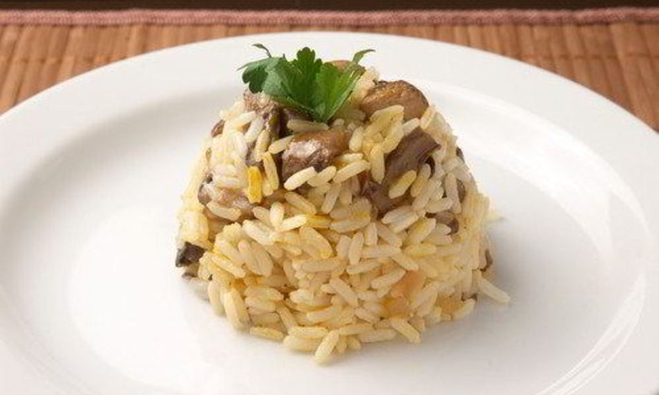 Рецепт плов с грибами и кедровыми орешками