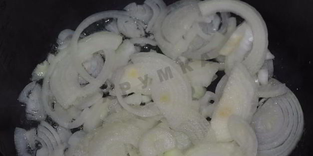 плов с грибами и курицей в мультиварке