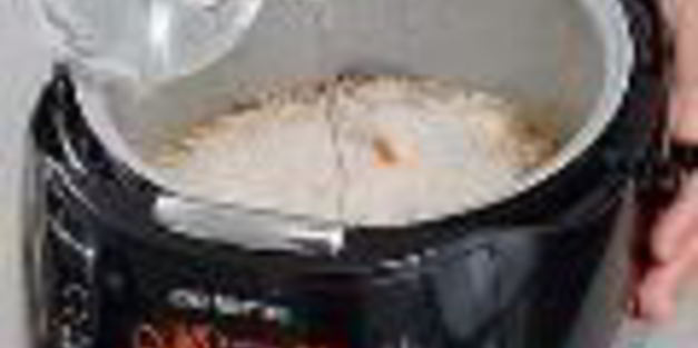 плов с грибами и нутом