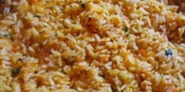 плов с креветками