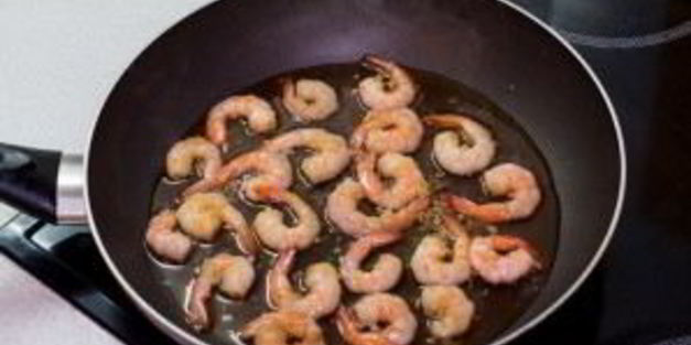 плов с креветками