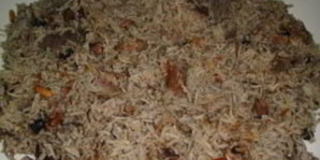 плов с куриной печенью