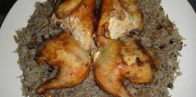 плов с куриной печенью