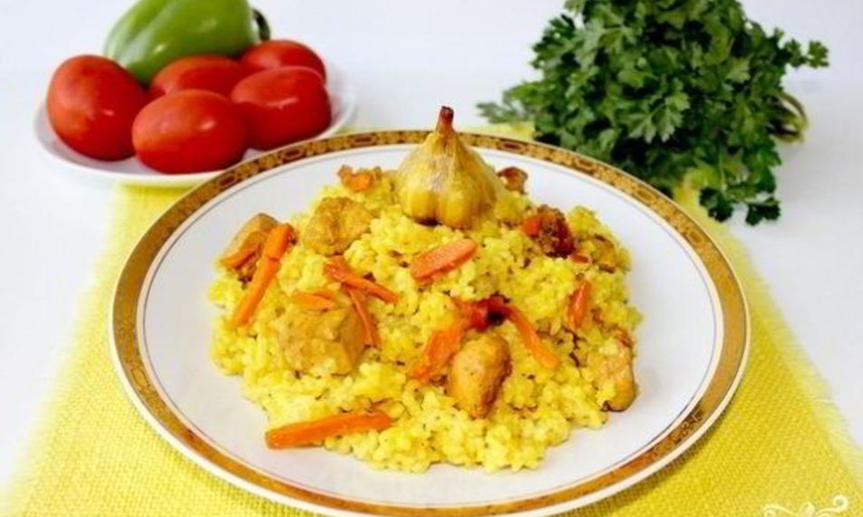 Рецепт плов с куриным филе