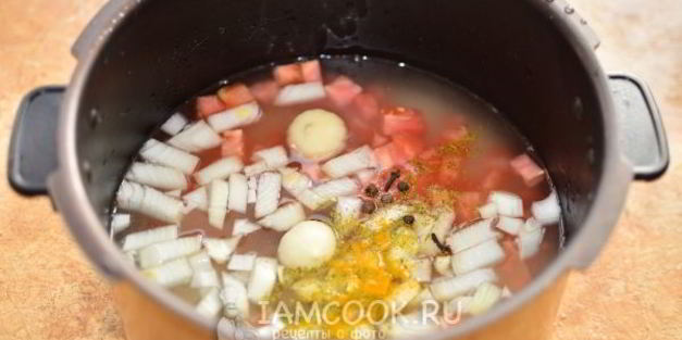 плов с куриными ножками в мультиварке