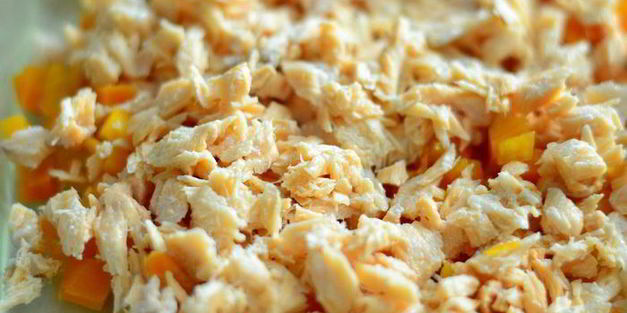 плов с лососем