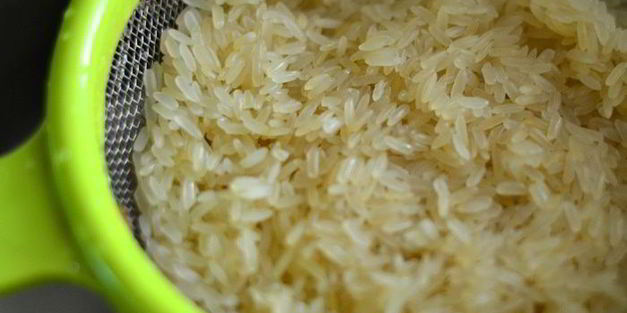 плов с лососем