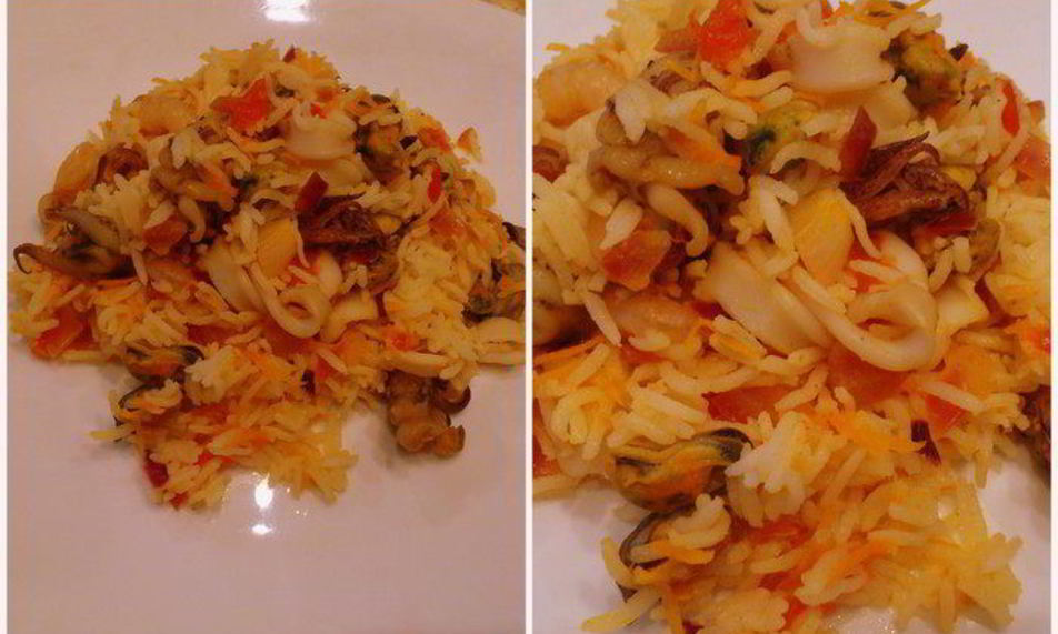 Рецепт плов с морепродуктами