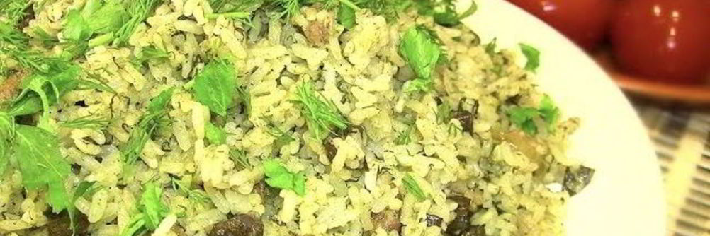 Плов с печенью