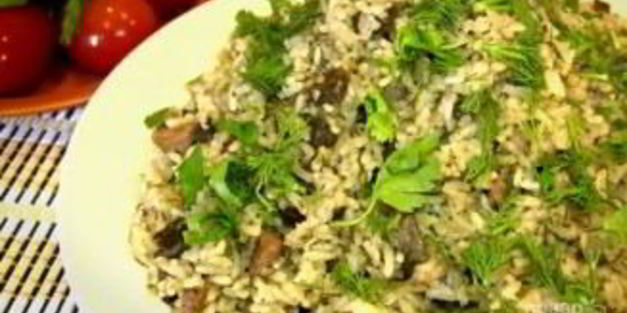 плов с печенью