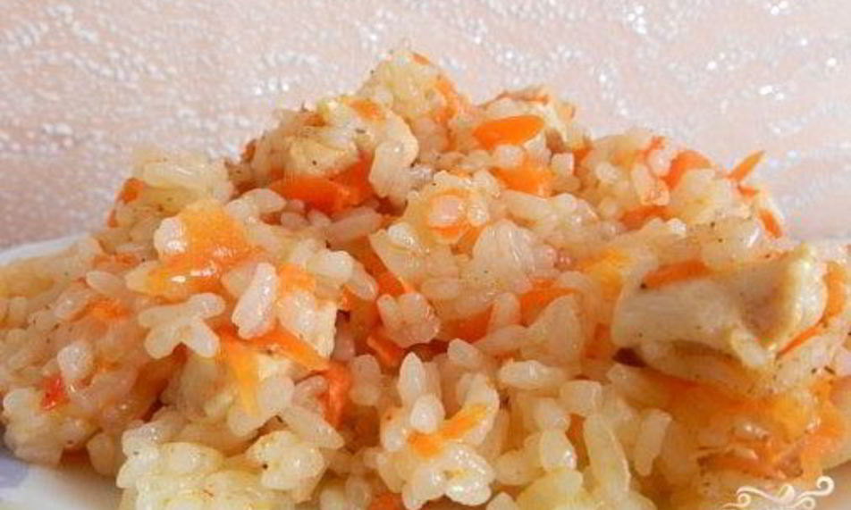 Рецепт плов с помидорами и курицей