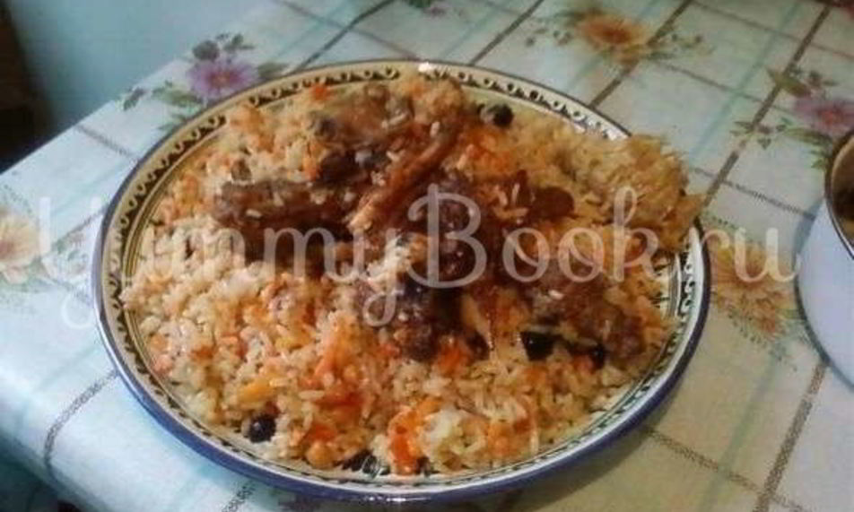 Рецепт плов с ребрышками