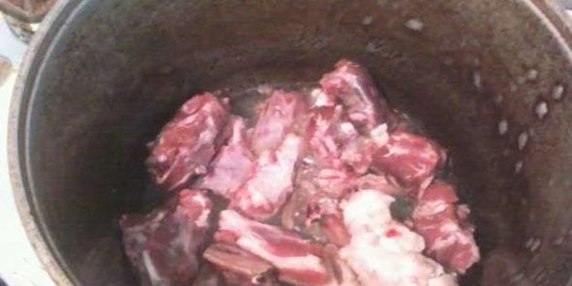 плов с ребрышками