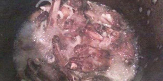 плов с ребрышками