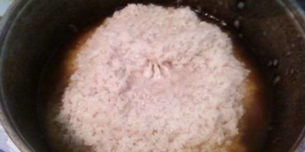 плов с ребрышками