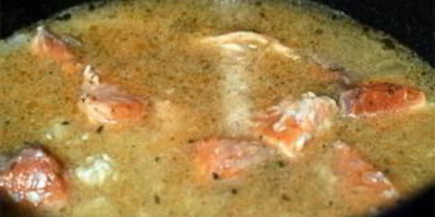 плов с рыбой в мультиварке