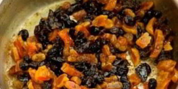 плов с сухофруктами