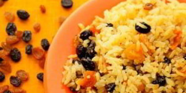 плов с сухофруктами