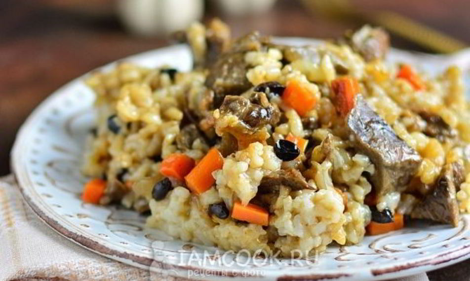 Рецепт плов с телятиной в мультиварке