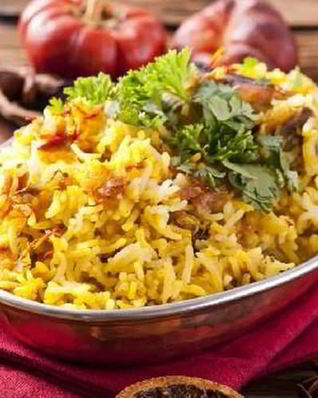 Плов с тыквой и морковью