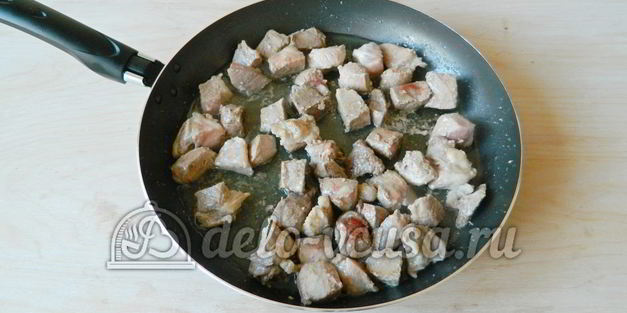 плов со свининой на сковороде
