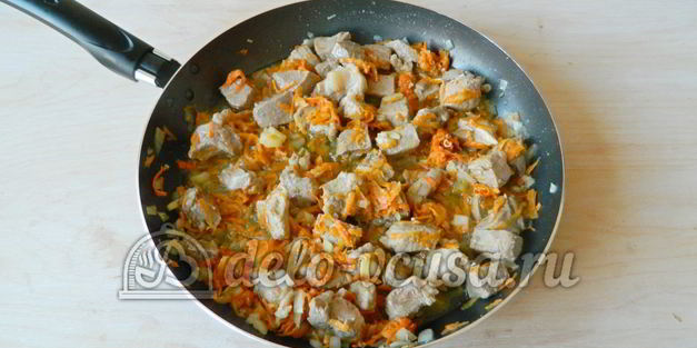 плов со свининой на сковороде