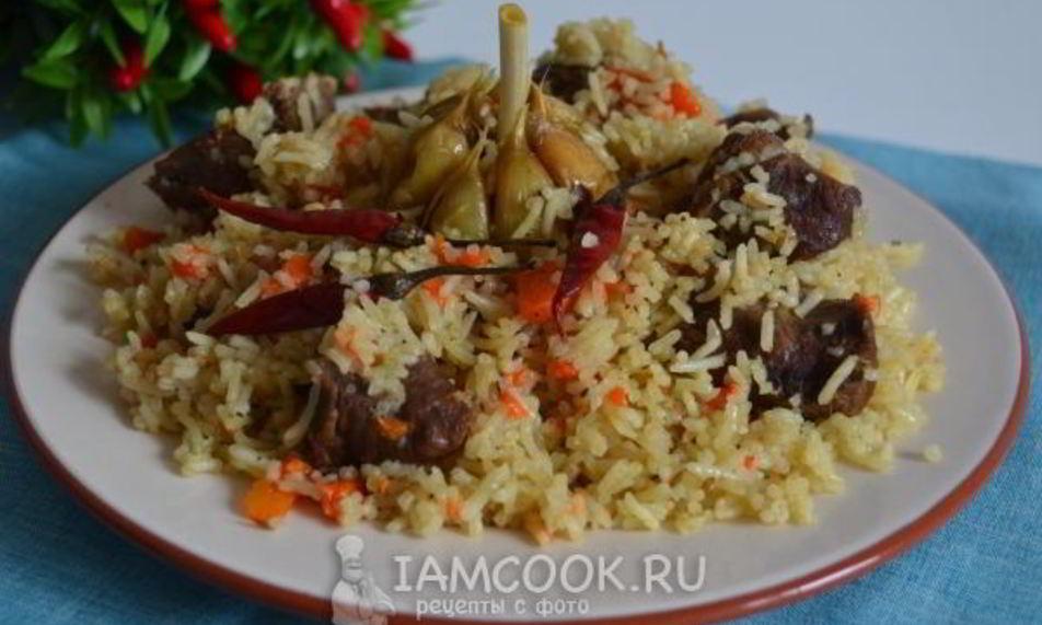 Рецепт плов узбекский с бараниной