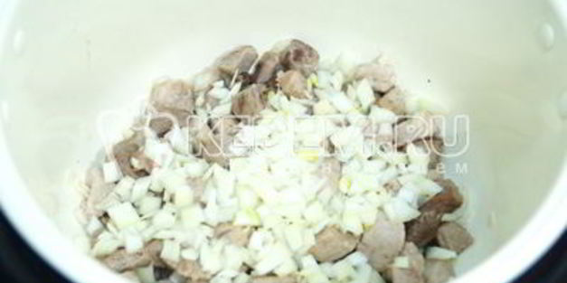 плов в мультиварке со свининой