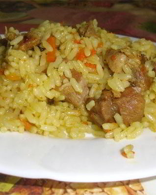 Плов в пароварке