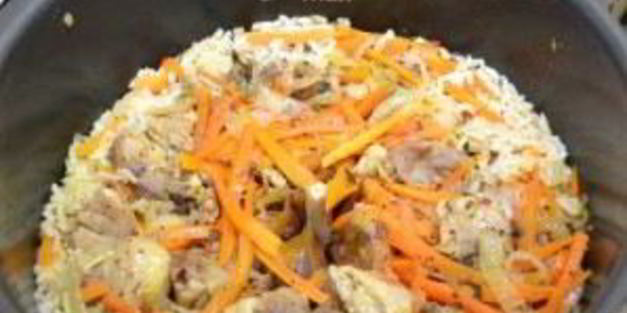 плов в скороварке