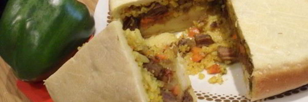 Плов в тесте