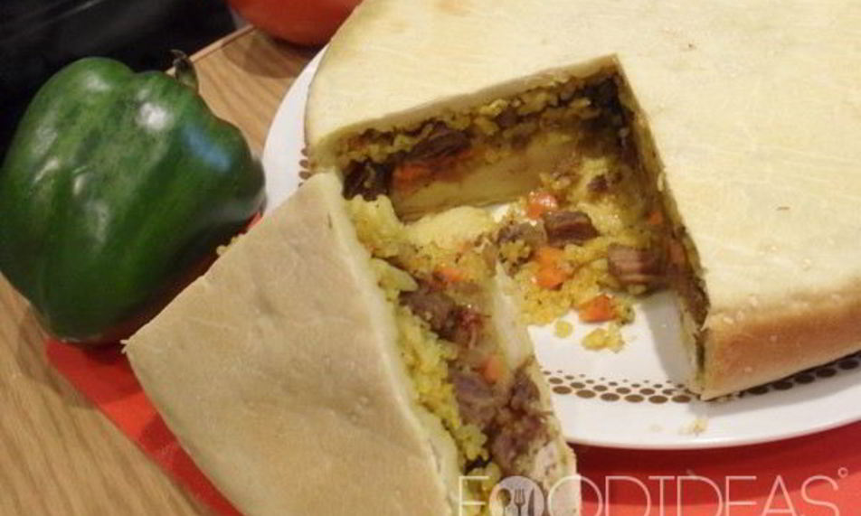 Рецепт плов в тесте