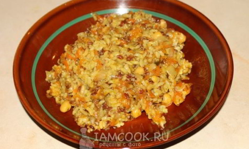 Рецепт плов вегетарианский с нутом
