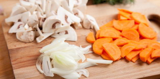 постный плов с грибами