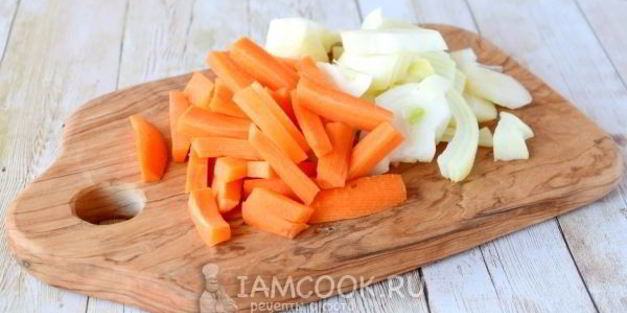 постный плов с овощами