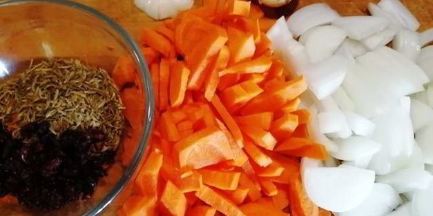 разобранный плов с бараниной