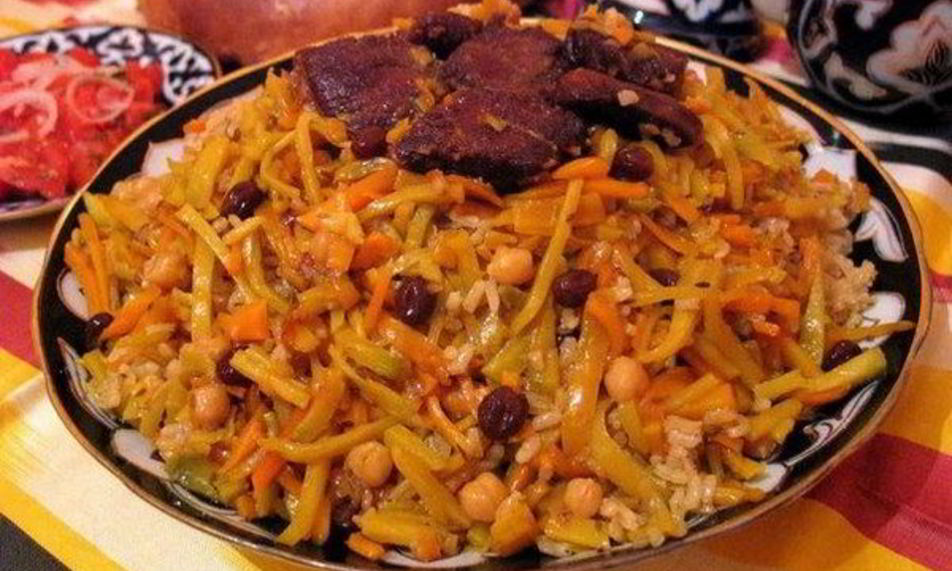 Рецепт самаркандский плов с сухофруктами