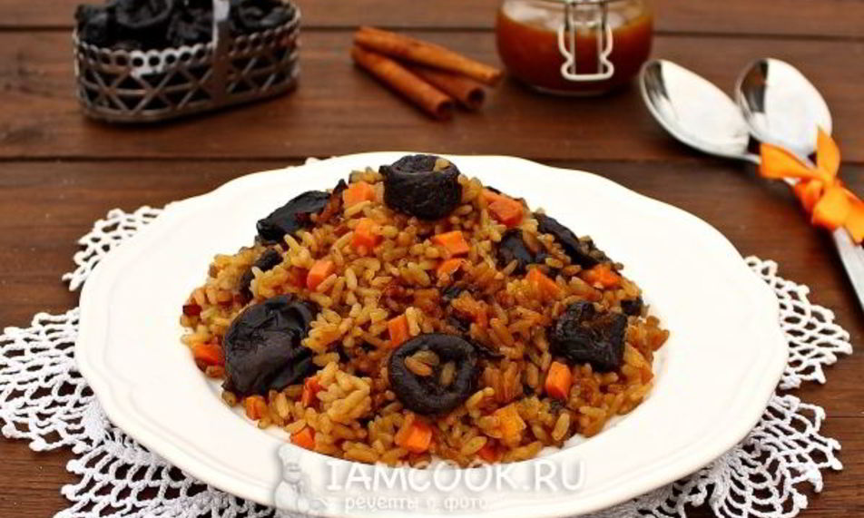 Рецепт сладкий плов в мультиварке