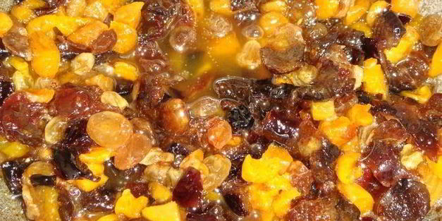 сладкий шах-плов