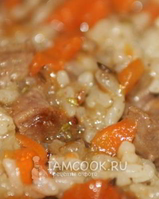 Узбекский плов из баранины