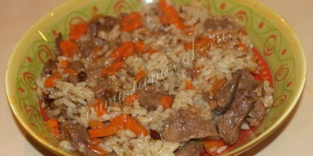 узбекский плов из баранины