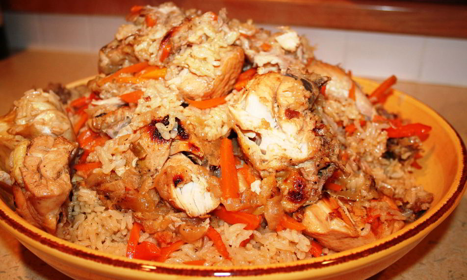 Рецепт узбекский плов с курицей