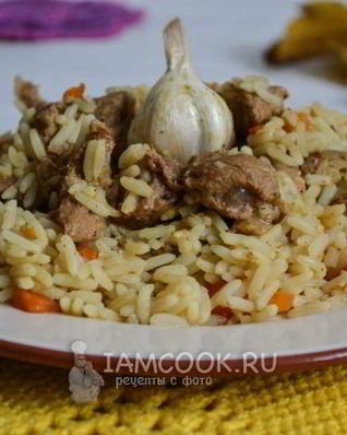 Узбекский плов в мультиварке